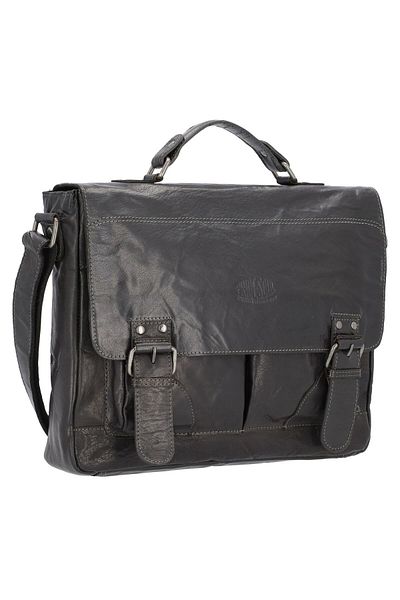 Pride and Soul Baggie Aktentasche Leder 35 cm tvárový počítač