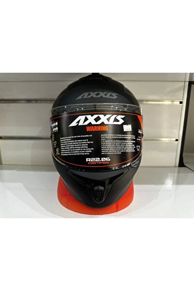 AXXIS DRAKEN S MP4 B1 SİYAH MOTOSİKLET KASK