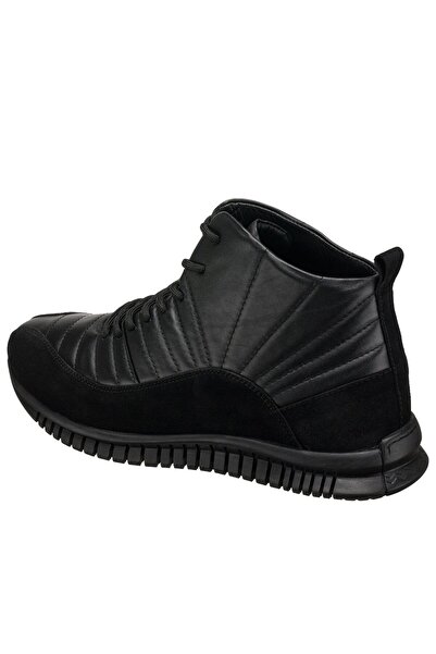 COSTO 45 - 46 - 47 - 48 - 49 - 50 Büyük Numara Erkek Deri Bot - 30 Ağustos Siyah