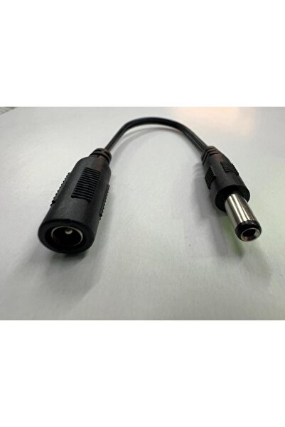 Leonpro 15 cm 5.5 mm 2.5 mm adaptör uzatma kablosu 15 cm standart adaptör uza...