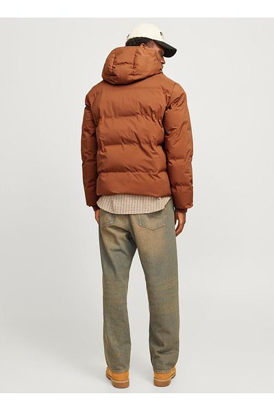Jack & Jones Кафяво палто 12256887_JJPAYNE ПУФЕР ЯКЕ