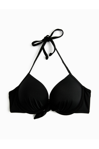 Koton Push Up Bikini Top με λεπτομέρεια φιόγκου από κάτω σύρμα