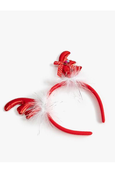 Koton New Year's Crown - Shiny Deer and Applique Detailed Horn