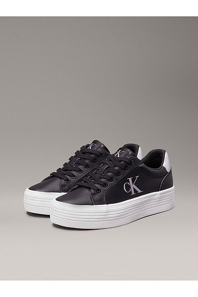 Calvin Klein Jeans Bold Flatform Lace Up Sneakers