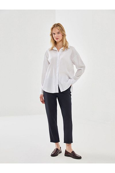 LC Waikiki Women's Trousers with Elastic Waist