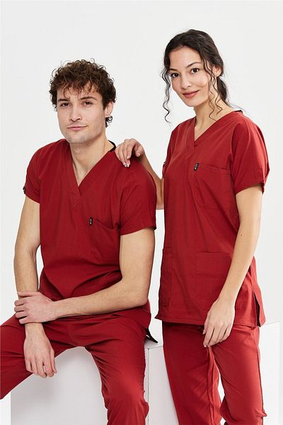 Çatı Medikal Ultralycra Basic Unisex Tile Lycra Doctor Asistentă Uniformă