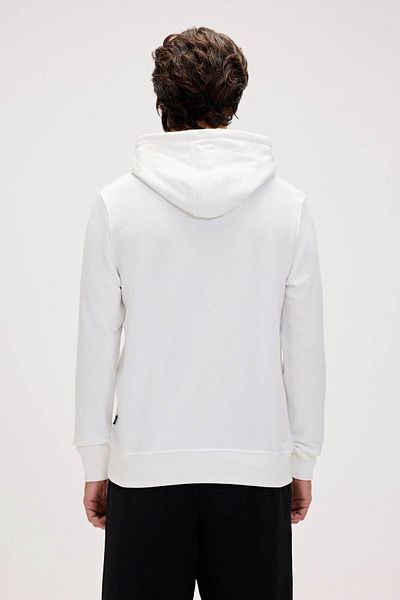 Bad Bear Mono Hoodıe Beyaz Erkek Sweatshirt 24.02.12.024