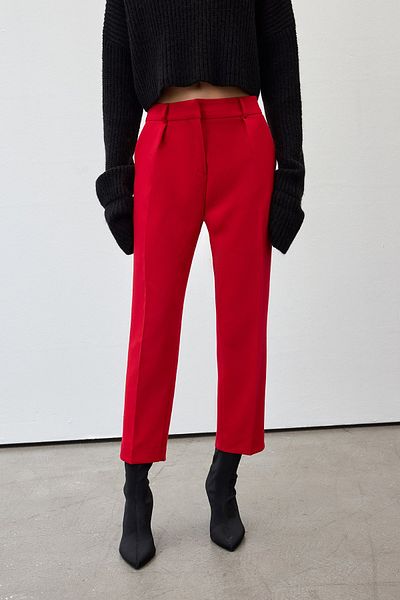 VATKALI Pleated Straight Cut Trousers