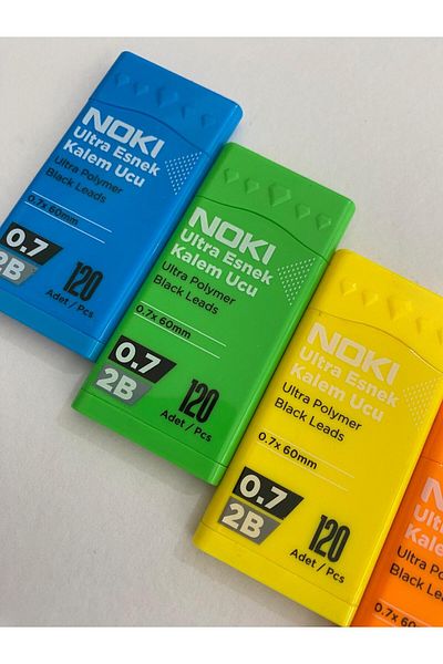 Noki 120Pcs 0.7mm 12Pack Pen Nib