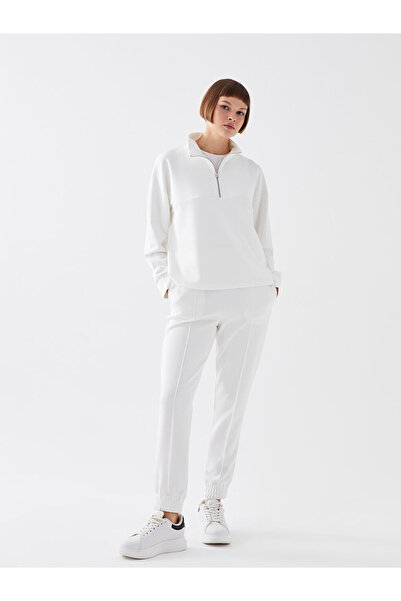 LC Waikiki Dámské tepláky Jogger - rovný střih s elastickým pasem