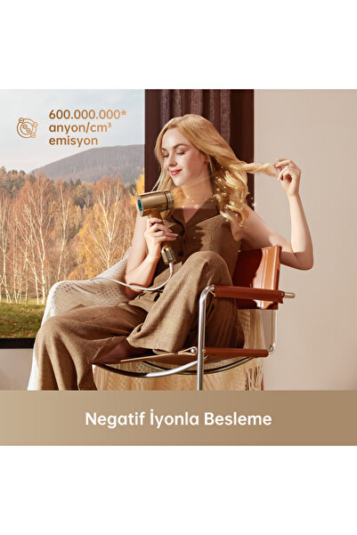 Dreame Miracle Saç Kurutma Makinesi 5in1 600 Milyon Negatif İyon, 130.000 RPM Yüksek Hızlı Motor