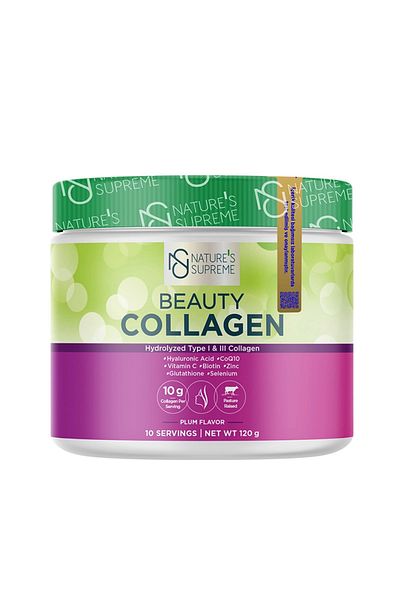 Nature's Supreme Supreme Beauty Collagen Powder Food Supplement 120 gr