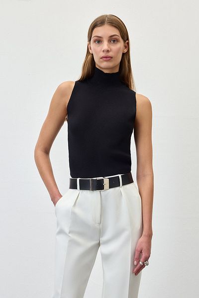 VATKALI Pleated Straight Cut Trousers
