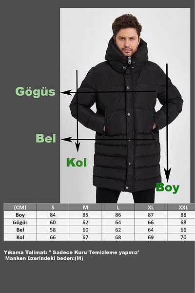 Weyeze Ad-K50515Prm Model Thick Puffer Coat