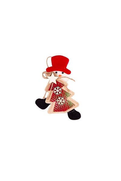 ÇIRPAN EV Snowman Figured Christmas Decor 16X17Cm
