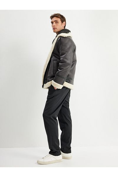 Koton Viscose Mixed Chino Pants - Pocket Detailed