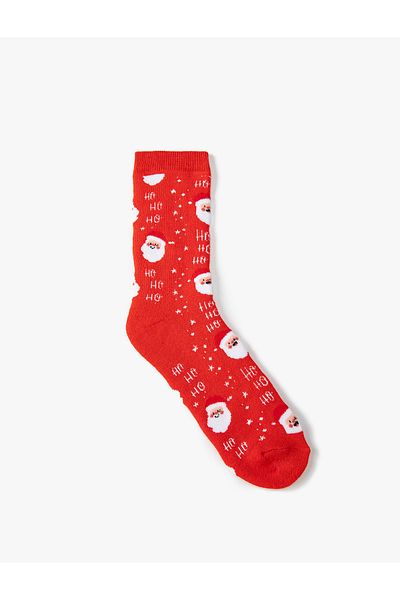 Koton New Year's Stocking - Towel, Multicolor Patterned