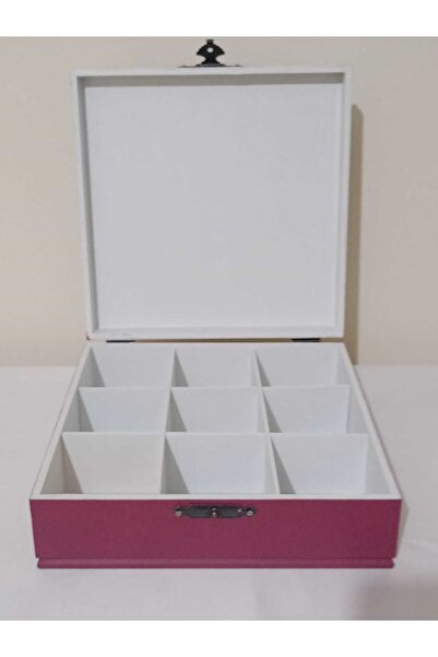 Altınyapı Hobi Market Sweethome Tea Bag Dusty Rose 26X26X8 cm