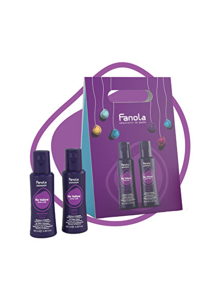 Fanola Wonder No Yellow Kit Şampuan 100Ml + Maske 100Ml