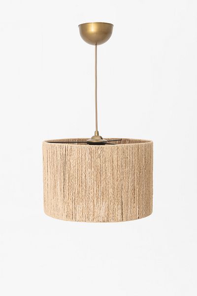 Koza Home Halo Wicker Plain Bohemian Chandelier - 9098 Model