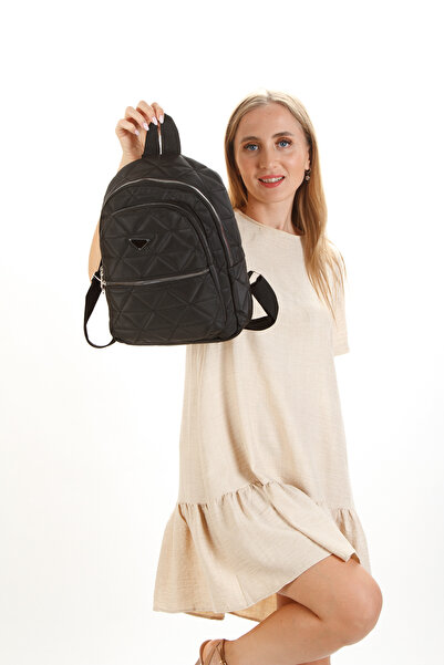 LOOP DESIGN Černý dámský batoh