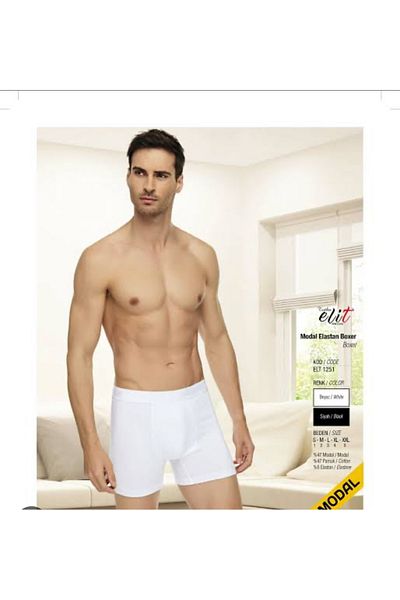 Elit Men's Modal Boxers - Tutku Elite Set of 3