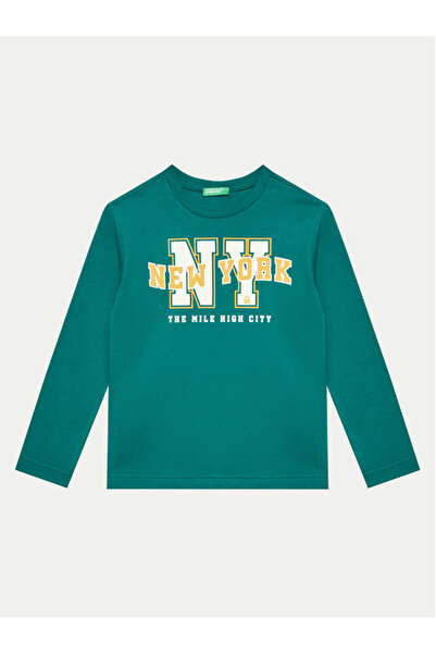 Benetton Boy's Long Sleeve T-shirt