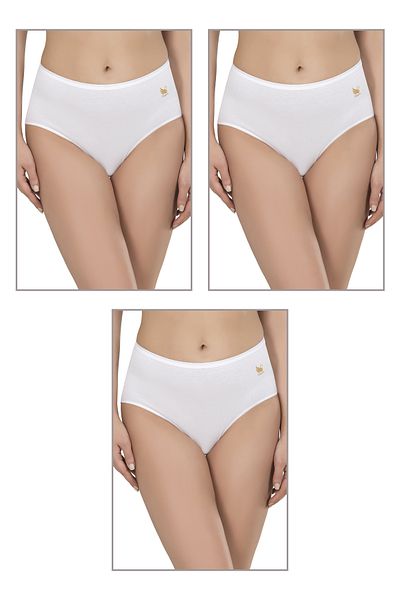 ÖZKAN underwear Özkan 23922 3 Pack Γυναικεία βαμβακερά μοντάλ εύκαμπτα μαλακά ψηλόμεσα εσώρουχα Bato