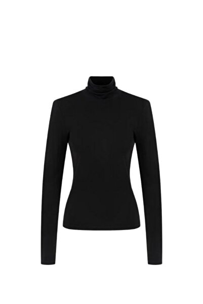 La Sarta Sintra Jersey Black Turtleneck Body