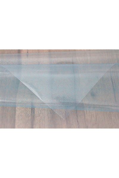 DedeEvTekstil Față de masă cu sclipici transparentă din PVC ștergabilă - 005