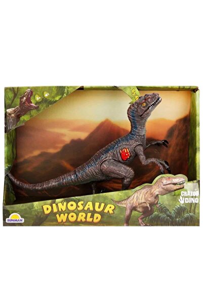Sunman Dinosaur World Sesli Dinozorlar 23 cm 34545 Yırtıcı Pençe