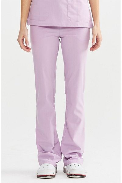 Çatı Medikal UltraLycra Spaniard - Tricou chirurgical cu fundul unic din Lycra Doctor Nurse Scrubs (FEMEI), liliac