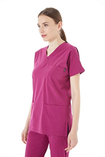 Çatı Medikal UltraLycra Spaniard - قميص جراحي من الليكرا للأطباء والممرضات (ل...