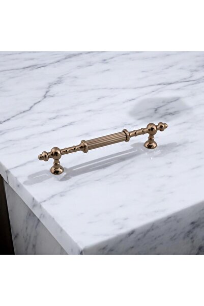 Badem10 Fate Bronze Metal Handle 192 Mm- 19.2 cm Furniture Kitchen Drawer Cabinet Cabinet Handles Handle Handle