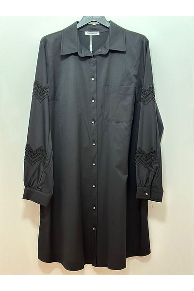 FUAT GÜRSEN Bead Detailed Sleeve Tunic