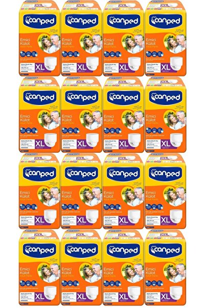 Canped Xl-Extra Large Patient Diaper Absorbent Panties - 112 Pieces (16Pk*7)