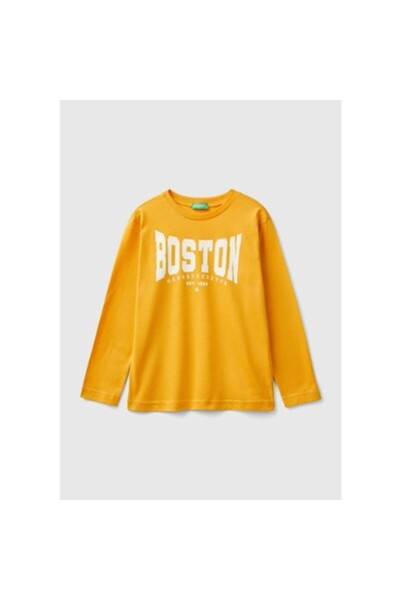 Benetton Boy's Long Sleeve T-shirt