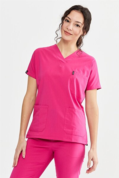 Çatı Medikal UltraLycra Spaniard - قميص جراحي من الليكرا للأطباء والممرضات (ن...