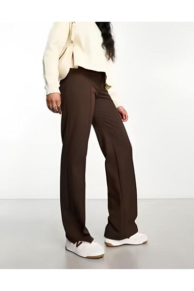 BLG SPORTS WEAR Navy Premium Cord Wide Women's Palazzo Trousers