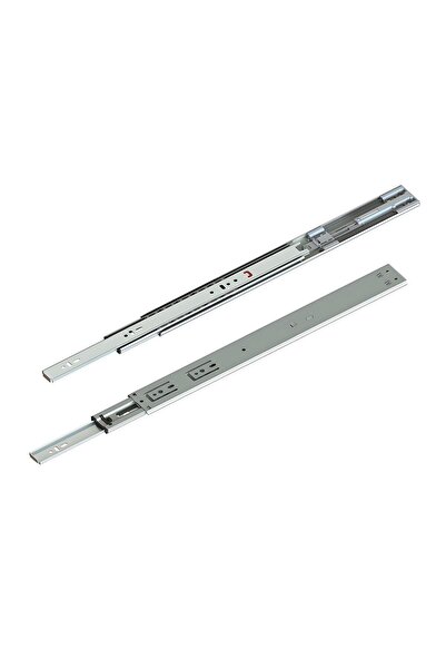 CANEX Frenli Teleskopik Bilyalı Ray Kaplamalı Genişlik 43 Mm Ray Uzunluğu 400 Mm
