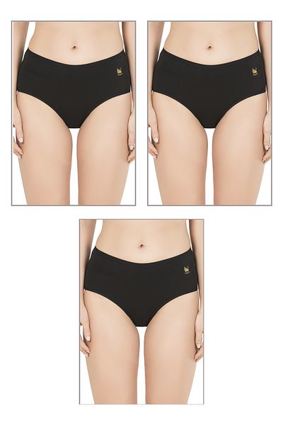 ÖZKAN underwear Özkan 23922 3 Pack Γυναικεία βαμβακερά μοντάλ εύκαμπτα μαλακά ψηλόμεσα εσώρουχα Bato