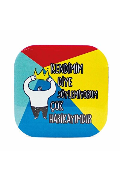 PALTO TASARIM قاعدة أكواب ذات سطح لامع - قاعدة أكواب مطبوعة ملونة ومضادة للان...