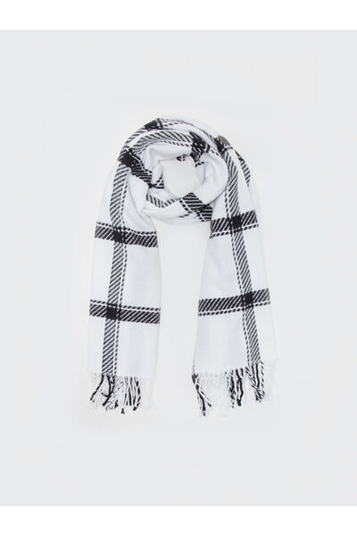 LC Waikiki Жіночий шарф з візерунком і бахромою