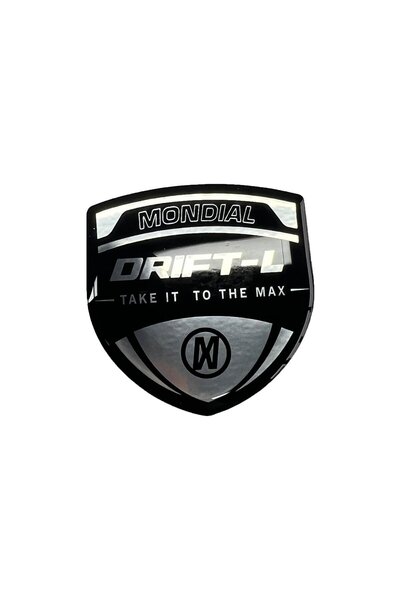 Redline Grafik Mondial Drift 3D Gümüş Arma Sticker Redlinegrafik