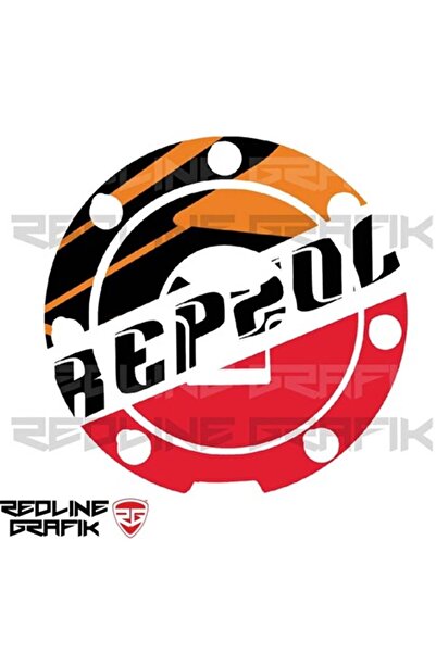 Redline Grafik Repsol Depo Kapak Pad Sticker