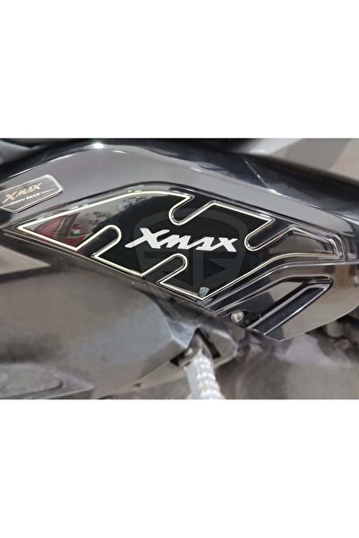 Redline Grafik Yamaha Xmax 250 2014-2017 Yan Pad Siyah Beyaz