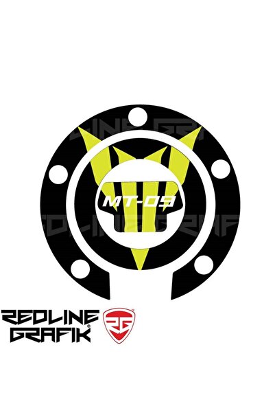 Redline Grafik Redlinegrafik MT-09 Redlinegrafik Neon Sarı Depo Kapak Pad