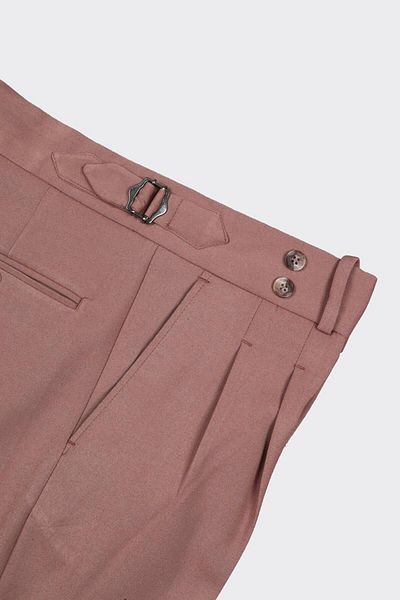 Kadir Büyükkaya Double Pleat Men's Trousers-Kax2201S