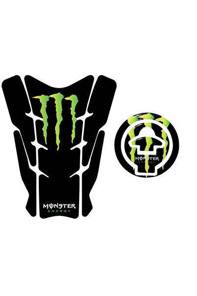 Redline Grafik Redlinegrafik R25 Uyumlu Monster Tank Pad & Depo Kapak Pad