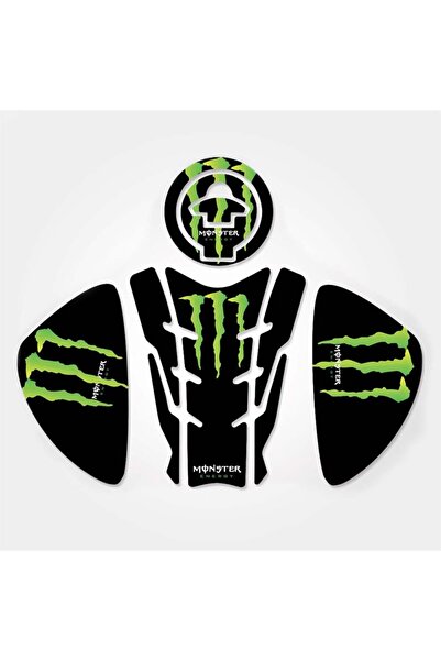Redline Grafik MT 25 Monster Tank Pad Depo Kapak Yan Pad Set